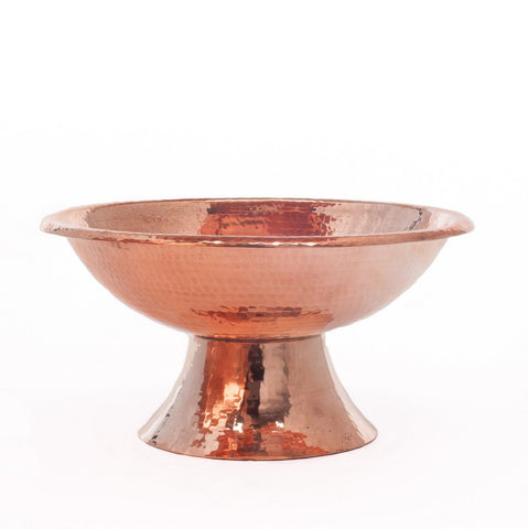 Pure Copper Pedestal Bowl