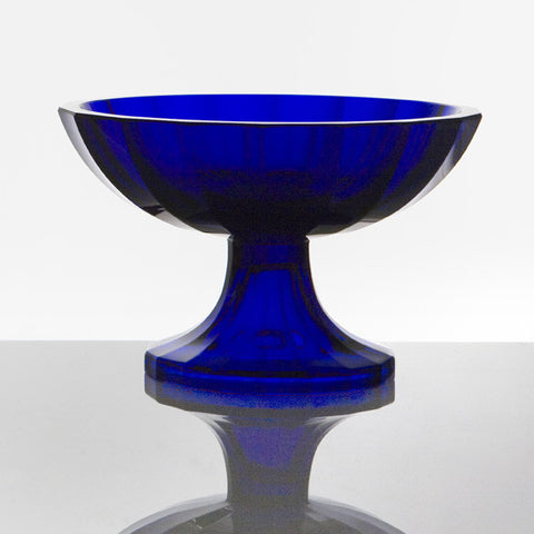 Hoffmann Facet-cut Pedestal Bowl
