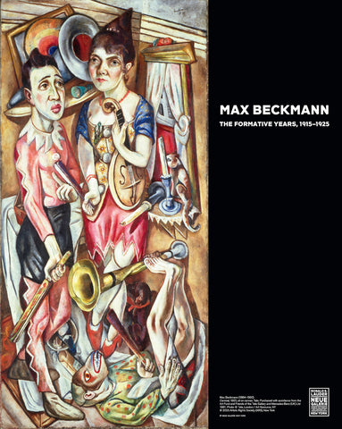 Max Beckmann: The Formative Years Exhibition Poster