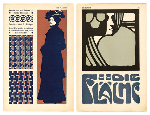 Die Fläche: Design and Lettering of the Vienna Secession, 1902–1911