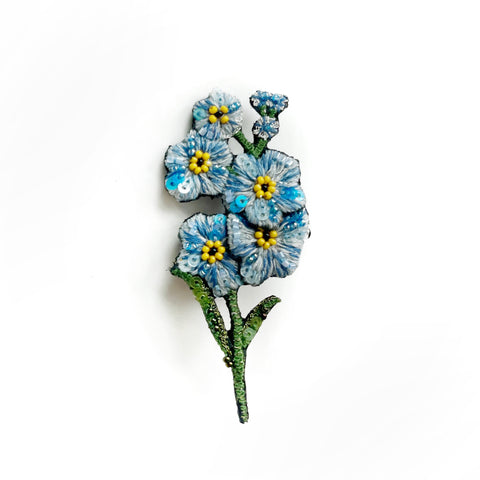 Forget-Me-Not Brooch