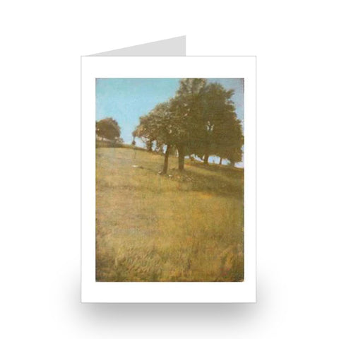 Heinrich Kühn: Meadow with Trees, 1897 [Single Card]