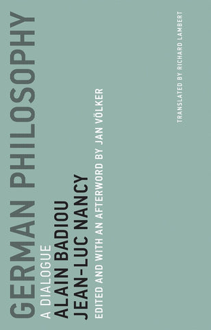 German Philosophy: A Dialogue (Untimely Meditations)