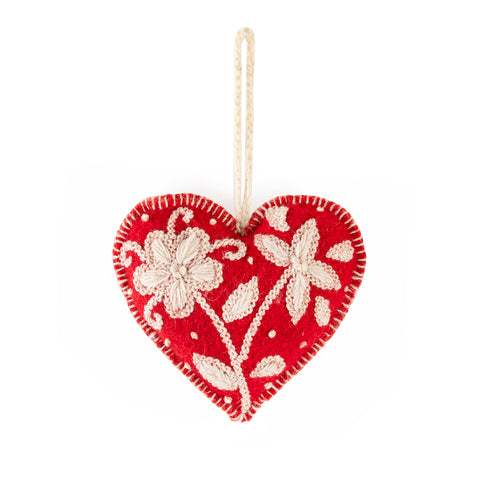 Embroidered Heart