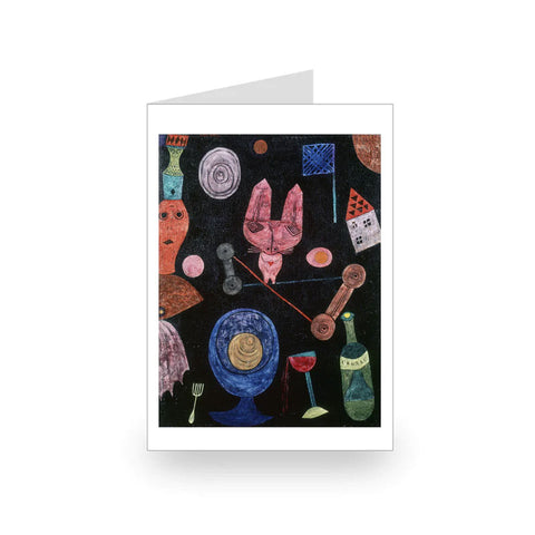 Paul Klee: Gay Repast/Colorful Meal, 1928 [Single Card]