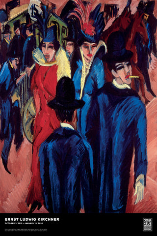 Ernst Ludwig Kirchner Exhibition Poster