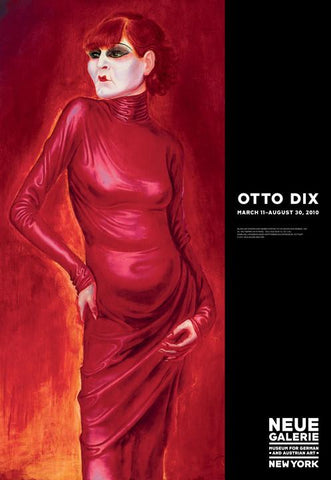 Otto Dix Exhibition Poster