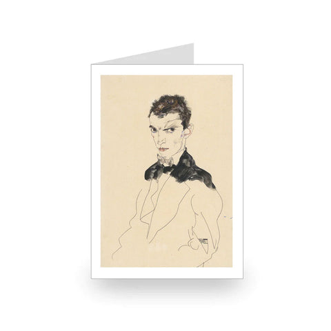 Egon Schiele: Self-Portrait, 1912 [Single Card]