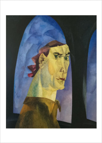 Lyonel Feininger: Self-Portrait [Postcard]