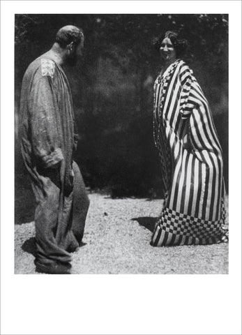 Hans Böhler: Gustav Klimt and Emilie Flöge [Postcard]