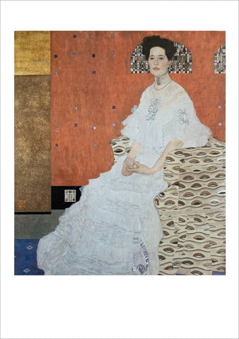 Gustav Klimt: Portrait of Fritza Riedler [Postcard]